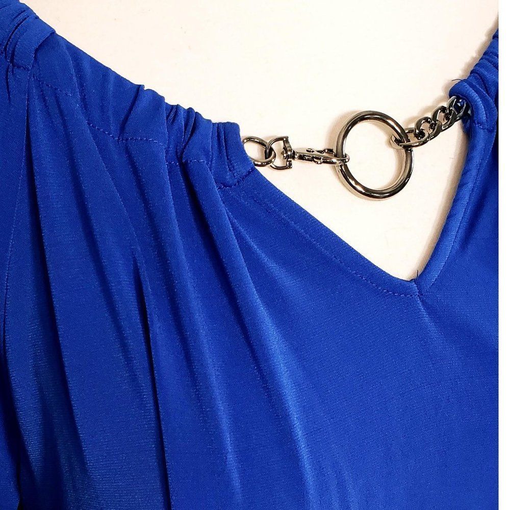 Dana Buchman Chain Link Top NWOT - Picture 2 of 7